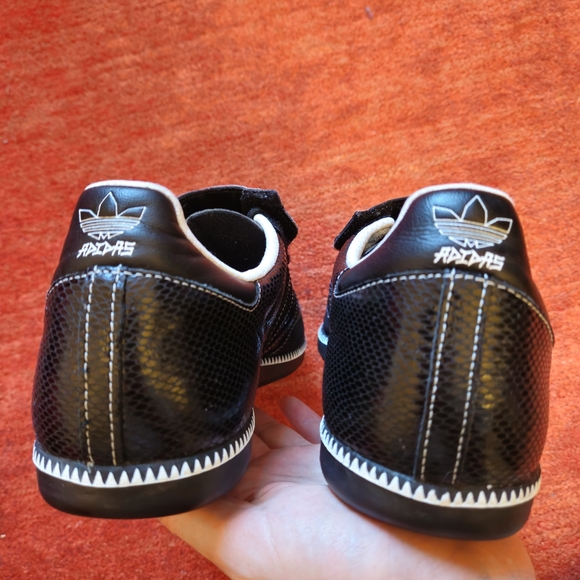 RARE Adidas Samba x Madsaki Japan 2009 Leather Snakeskin Sneakers Size 10 - Picture 6 of 10